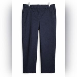 Talbots Chelsea Navy Straight Leg Ankle Pants
